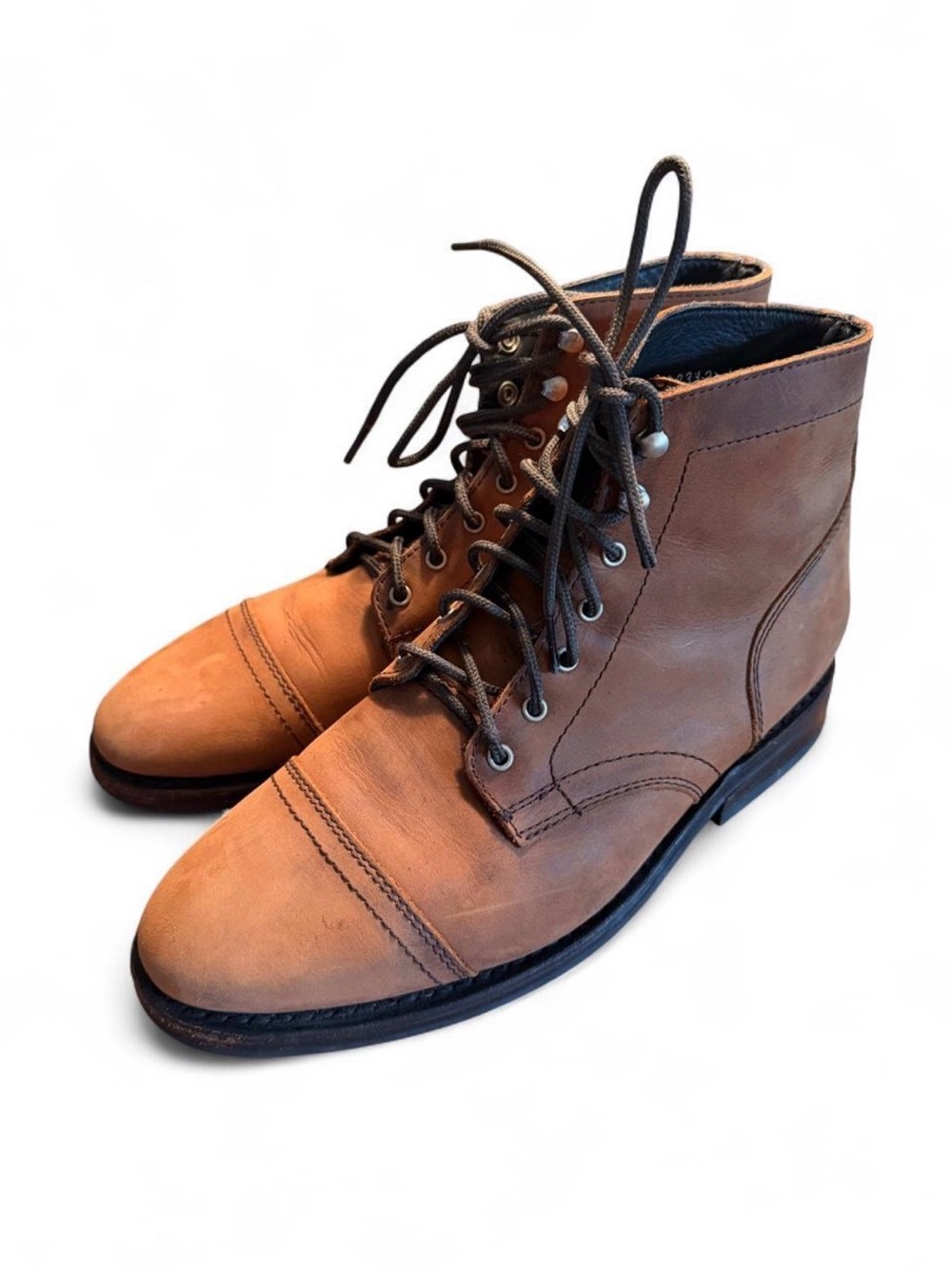 Thursday Boot Co. Men’s Captain Leather Boots Arizona Adobe 9.5 GYW